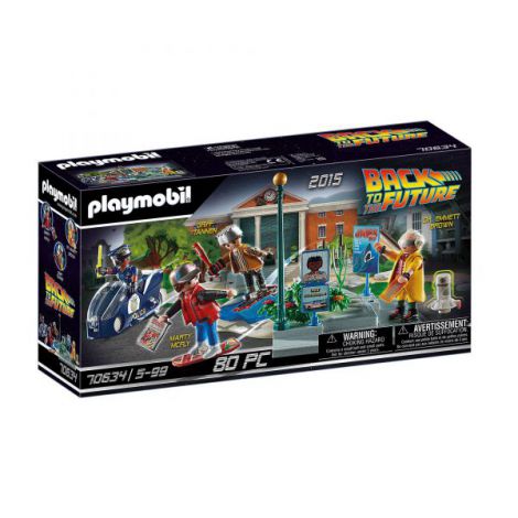 Inapoi in viitor - cursa pe hoverboard PM70634 Playmobil - imagine 9